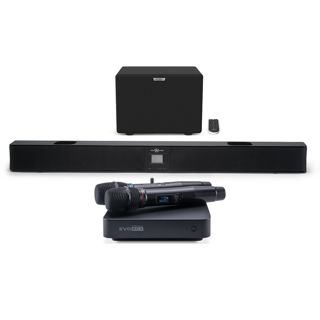 караоке-комплект EVOBOX Plus + EvoSound Bar (саундбар с караоке) в Верхней Салде