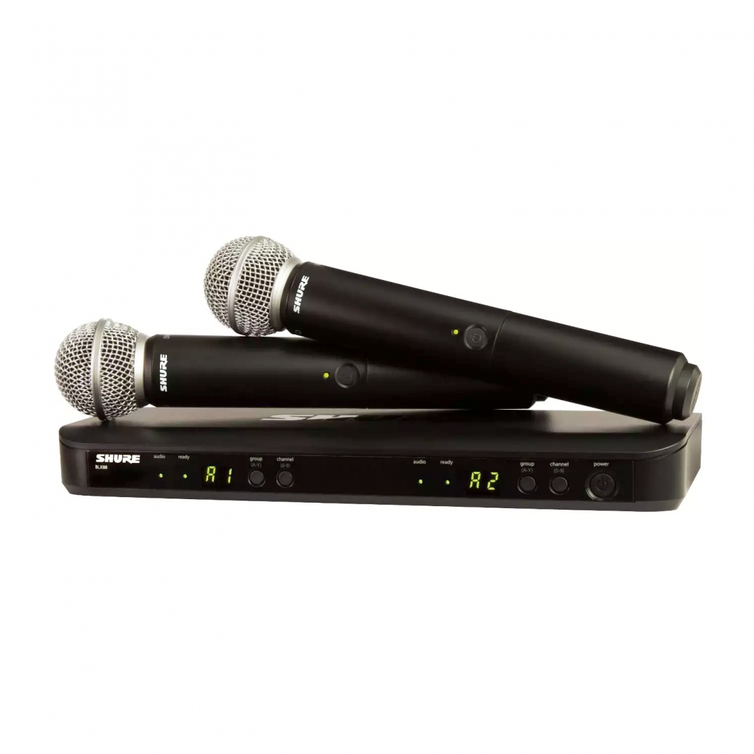 SHURE BLX288E/SM58 M17 вокальная радиосистема в Верхней Салде