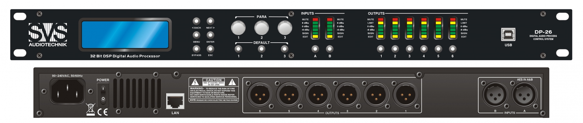 SVS Audiotechnik DP-26 Цифровой процессор: 2 входа 6 выходов в Верхней Салде