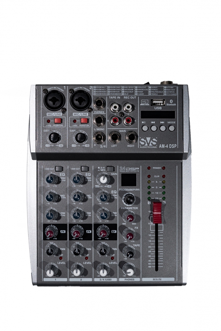 SVS Audiotechnik mixers AM-4 DSP Аналоговый микшерный пульт, 4-канала в Верхней Салде