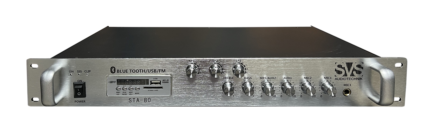 SVS Audiotechnik STA-80 Микшер-усилитель для систем Public Address в Верхней Салде